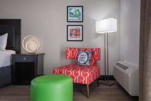 Standard Room, 1 King Bed, Non Smoking, Refrigerator & Microwave