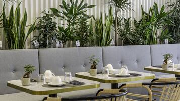 Daily buffet breakfast (EUR 21 per person)