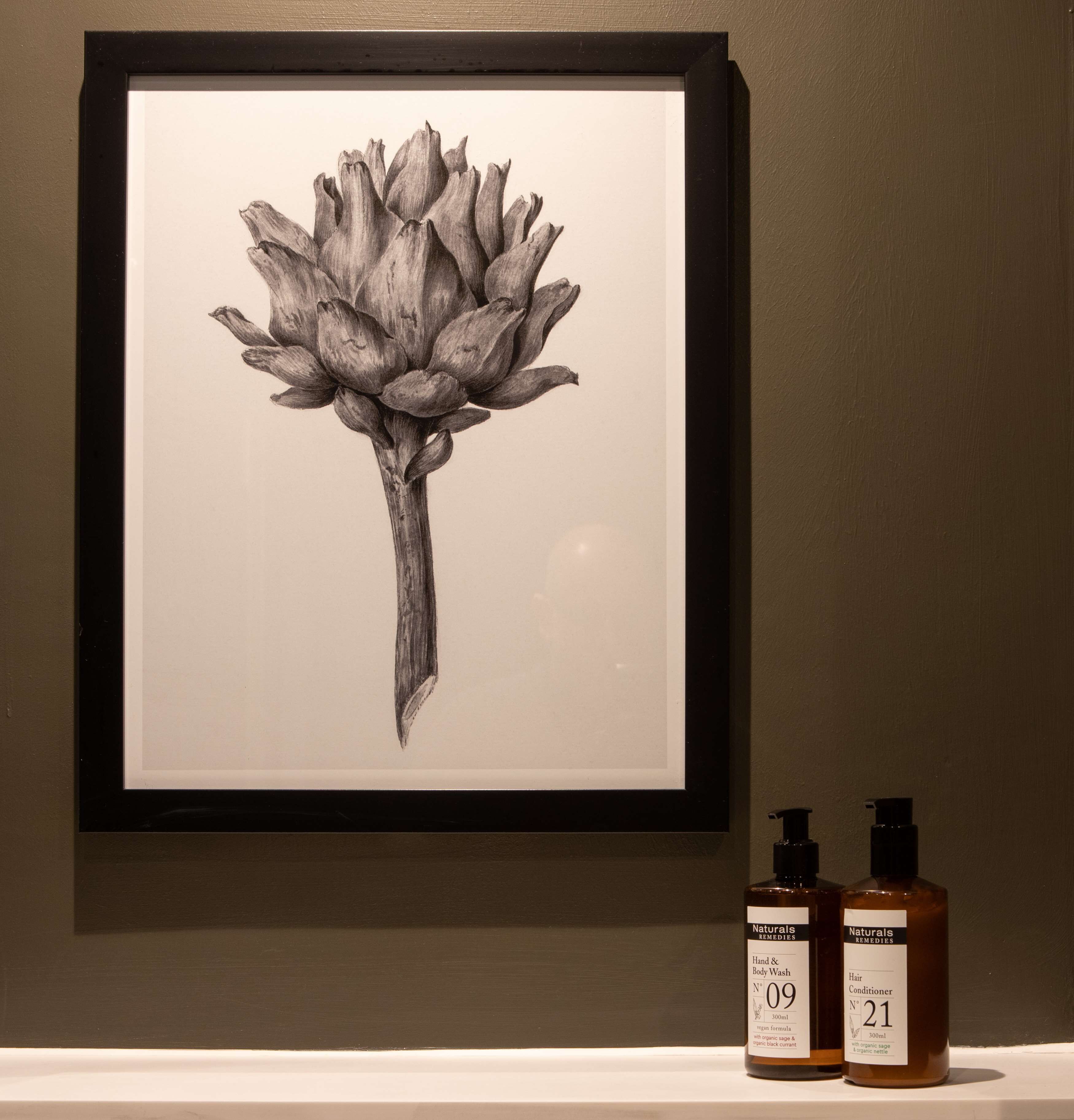 shower, rainfall showerhead, free toiletries, hair dryer