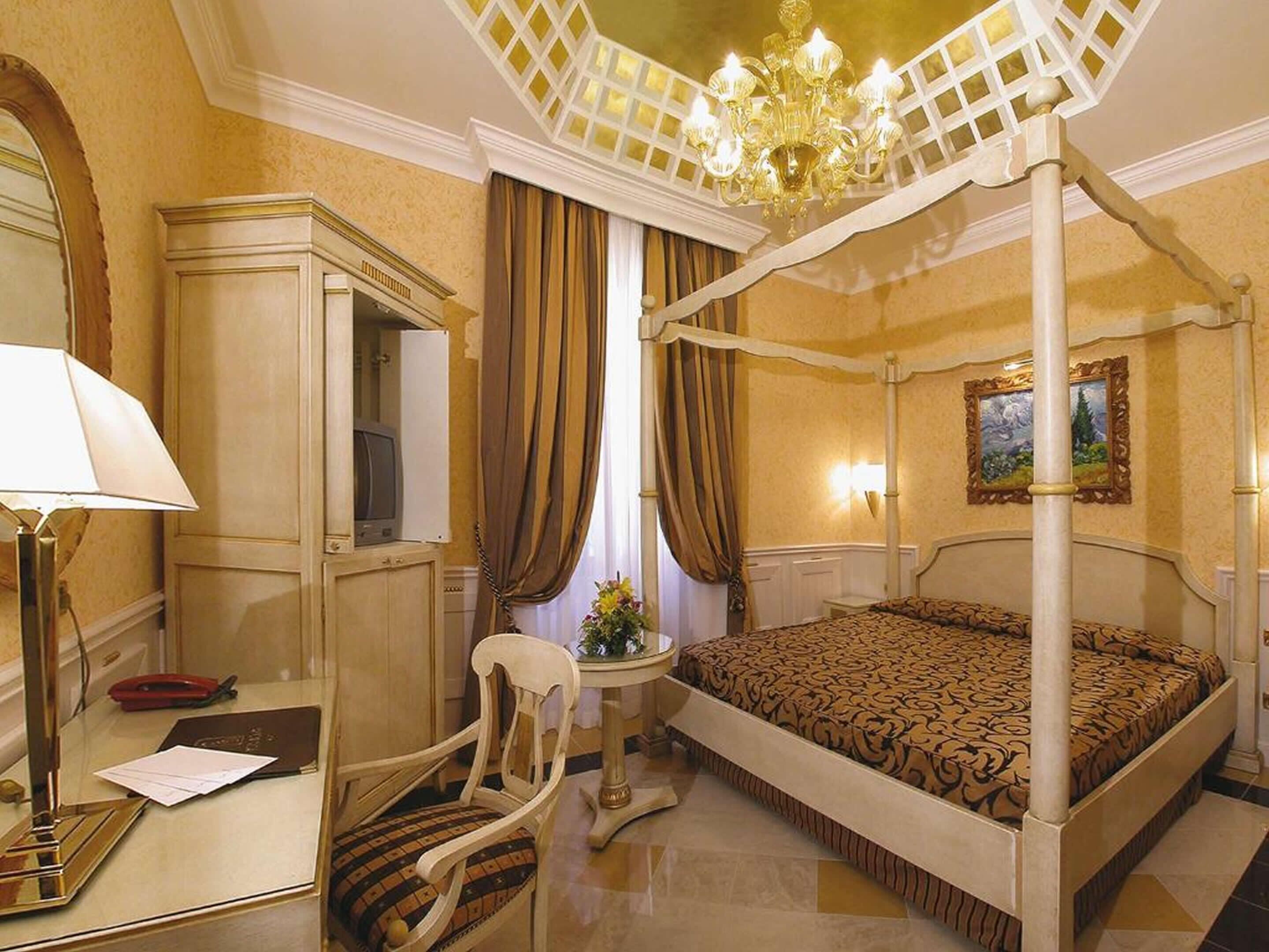 Premium bedding, minibar, in-room safe, desk