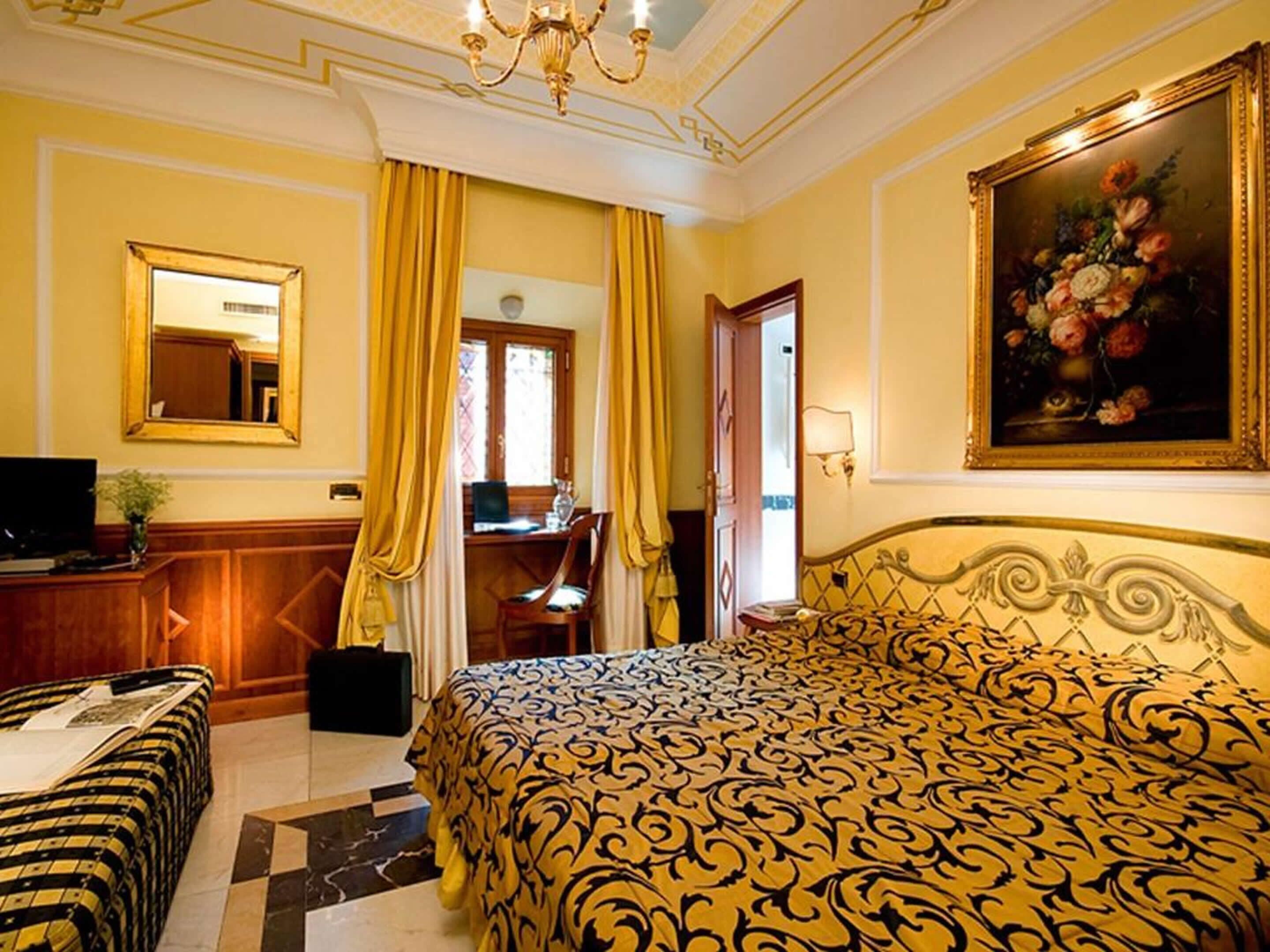 Premium bedding, minibar, in-room safe, desk