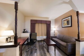 Room, 1 King Bed with Sofa bed, Accessible, Non Smoking (Upgrade) | Iron/ironing board, rollaway beds, free WiFi, bed sheets