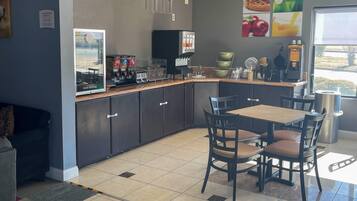 Free continental breakfast