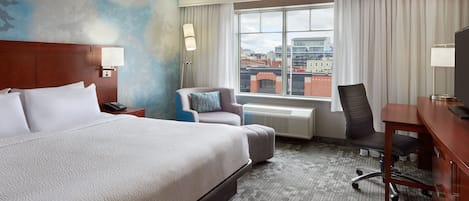 Sengetøy av topp kvalitet, blendingsgardiner og lydisolert