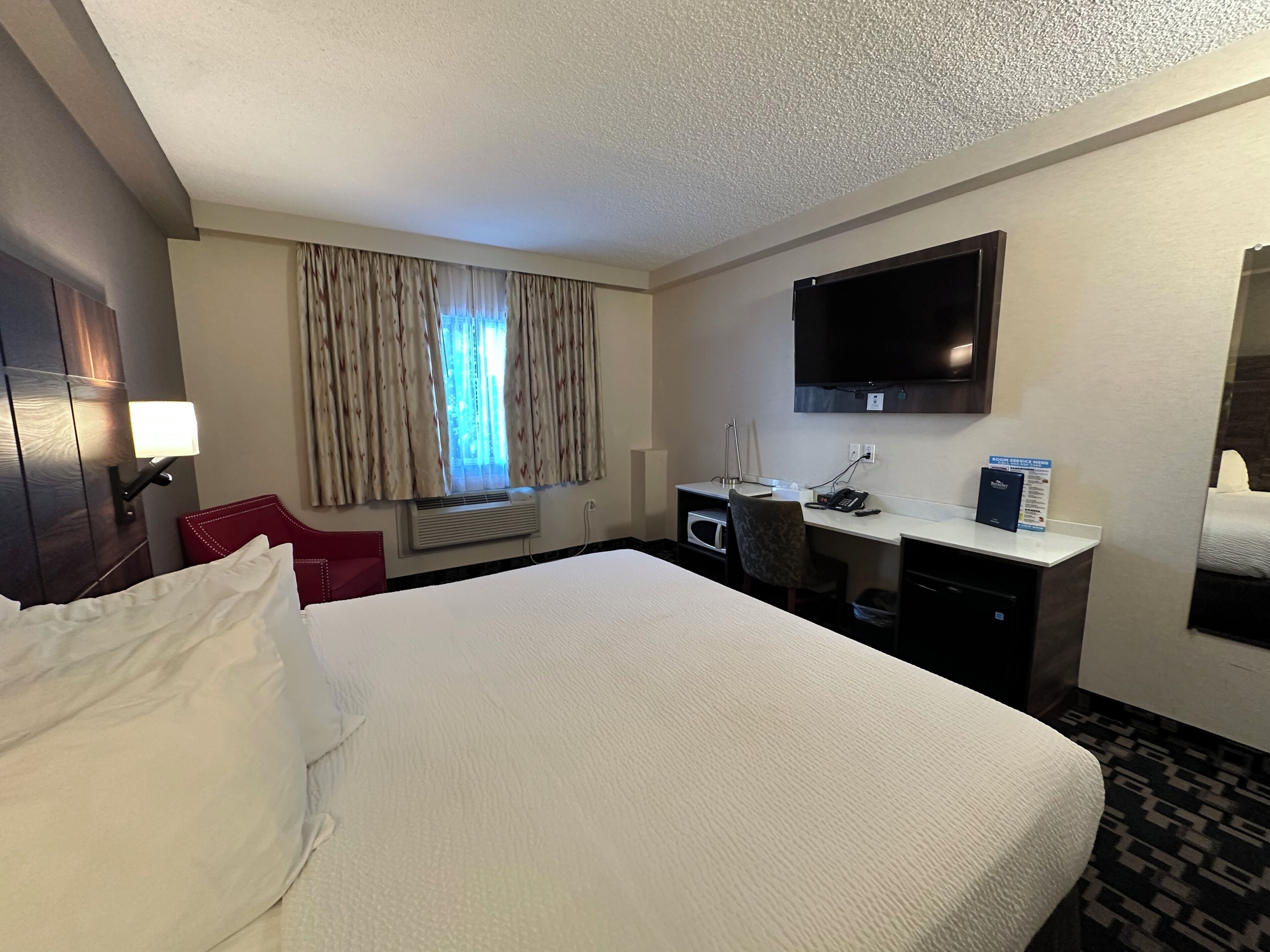 Pillow-top beds, individually decorated, desk, blackout curtains