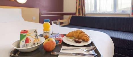 Petit déjeuner préparé sur commande (10 GBP par personne)