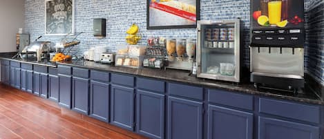 Free daily full breakfast
