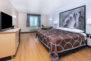 Zimmer, 1 King-Bett, Nichtraucher | Minibar, Bügeleisen/Bügelbrett, kostenloses WLAN, Bettwäsche