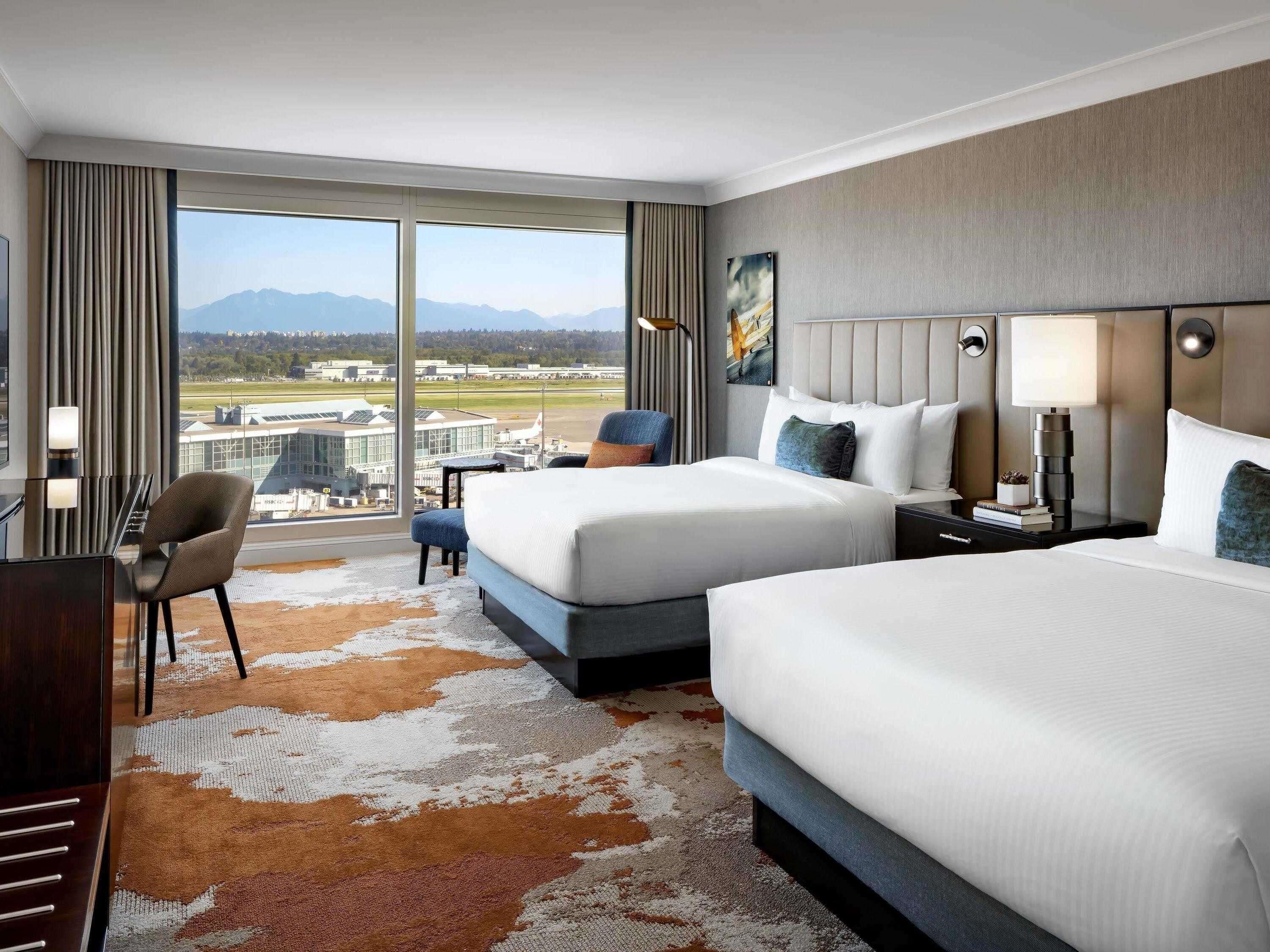 One Bedroom Suite 2 Queen | Premium bedding, down comforters, pillowtop beds, minibar