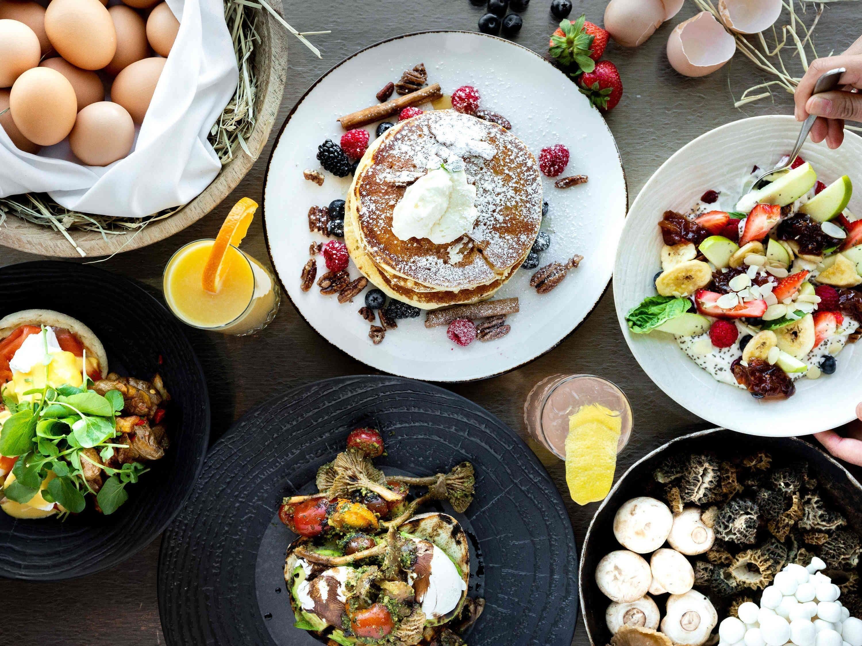 Daily full breakfast for a fee