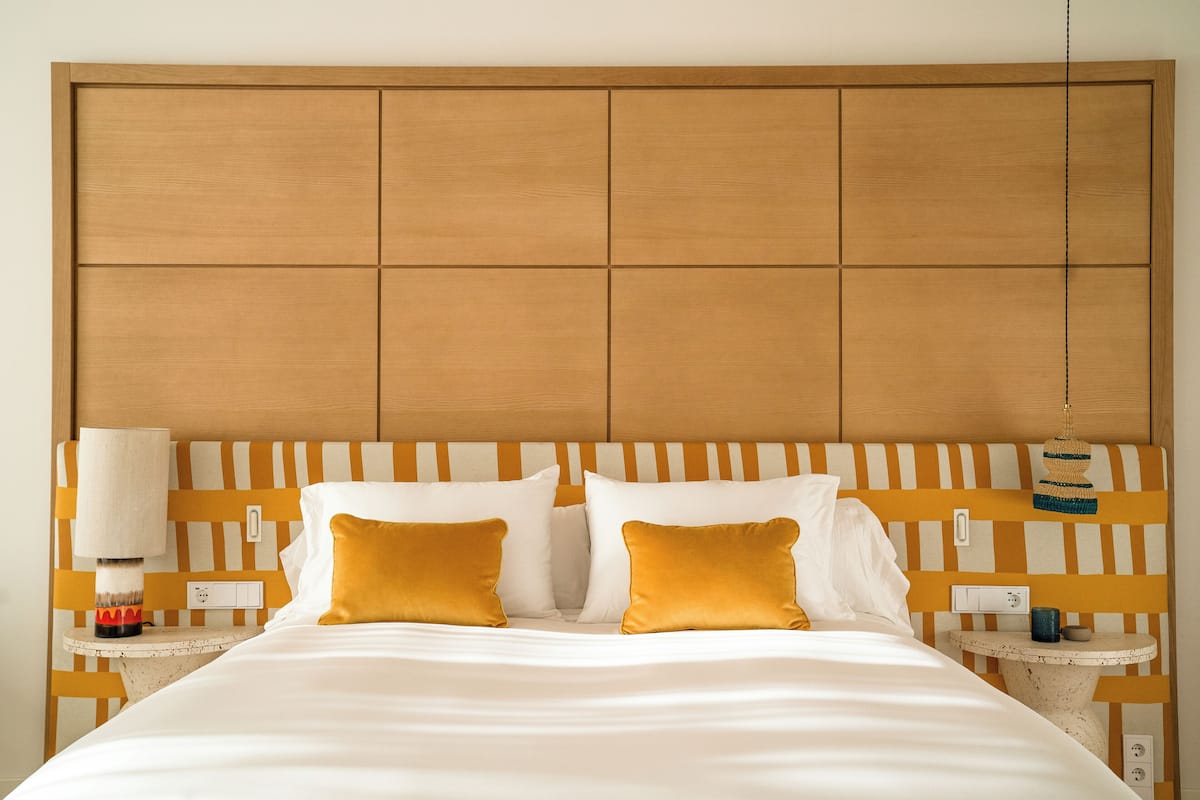 Down duvets, minibar, in-room safe, desk