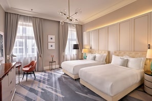 Chambre Deluxe avec lits jumeaux | 1 chambre, literie de qualité, minibar, coffre-fort