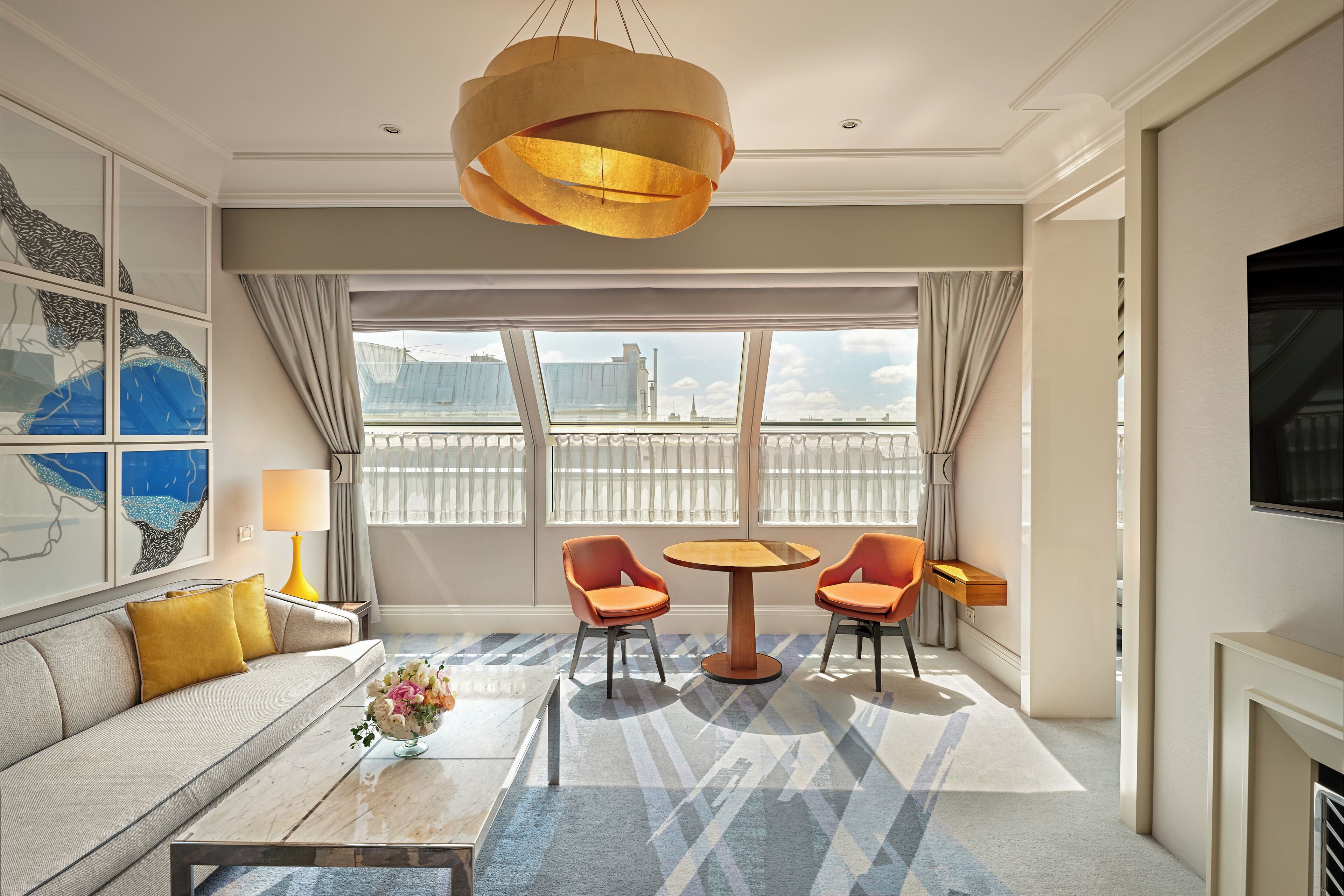 객실에서 보이는 전망