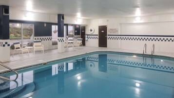 Indoor pool, outdoor pool