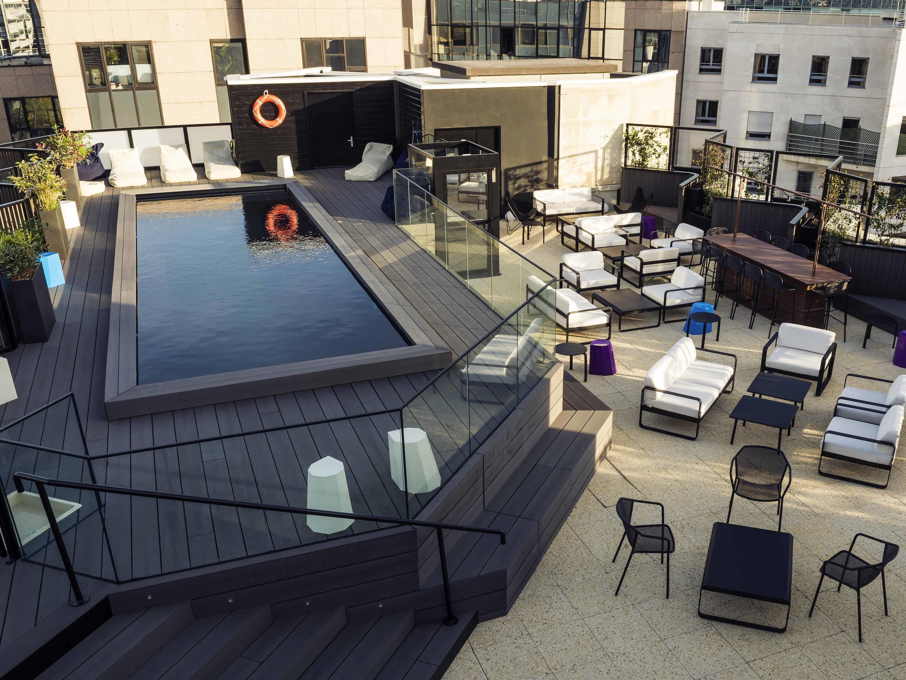 Seasonal outdoor pool