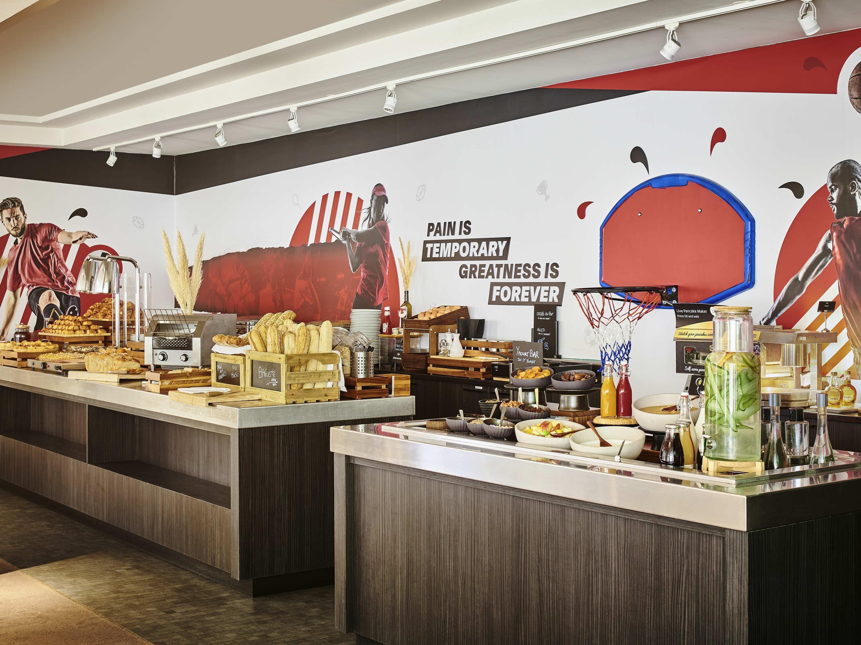 daily buffet breakfast (eur 19.9 per person)