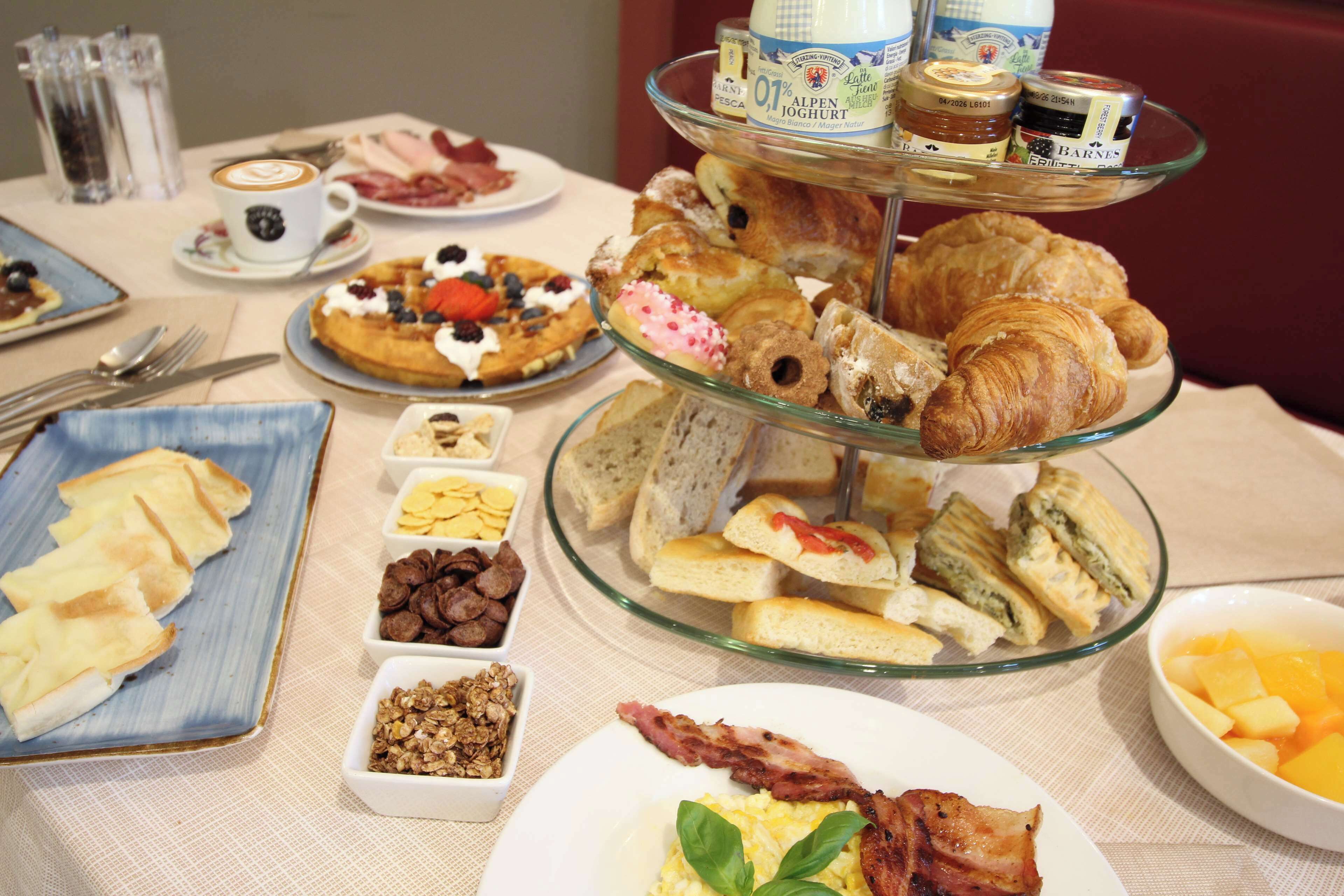 daily buffet breakfast (eur 12 per person)