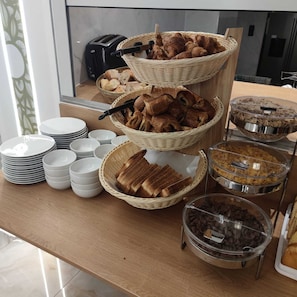 Daily buffet breakfast (EUR 12 per person)