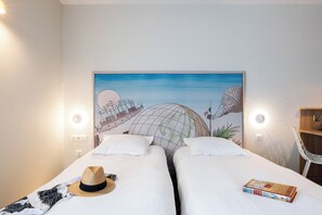 Premium bedding, in-room safe, desk, soundproofing