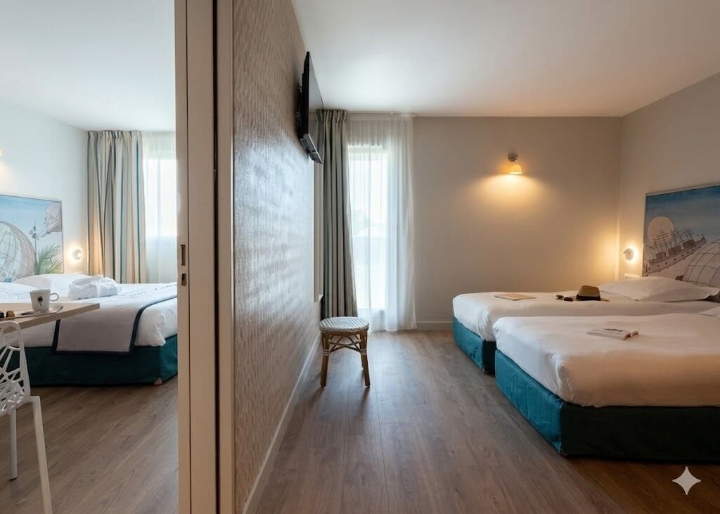 Familienzimmer, 2 Schlafzimmer