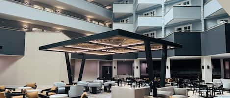 Sala de estar en el lobby