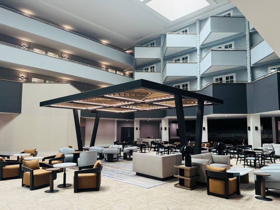 Sitzecke in der Lobby