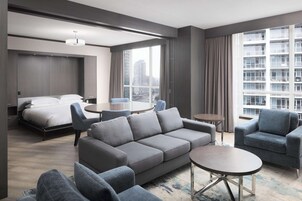 Room (Parlor) | Hypo-allergenic bedding, down comforters, in-room safe, desk