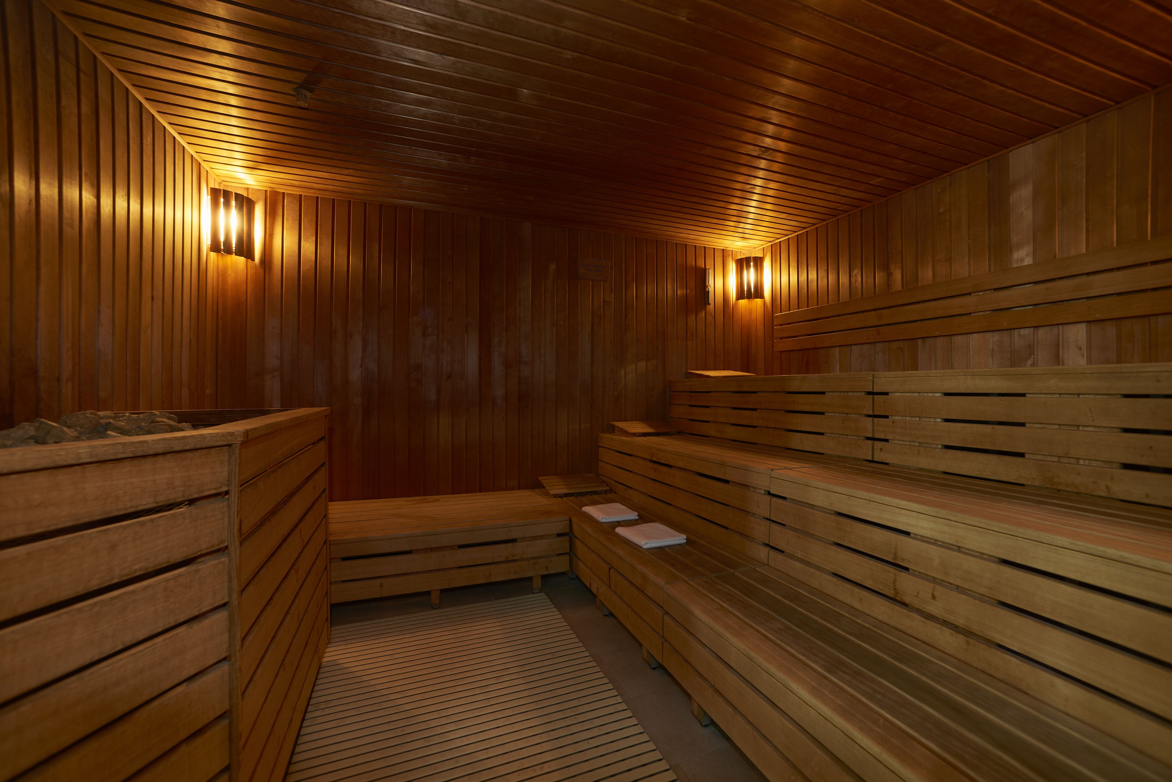 Sauna, steam room