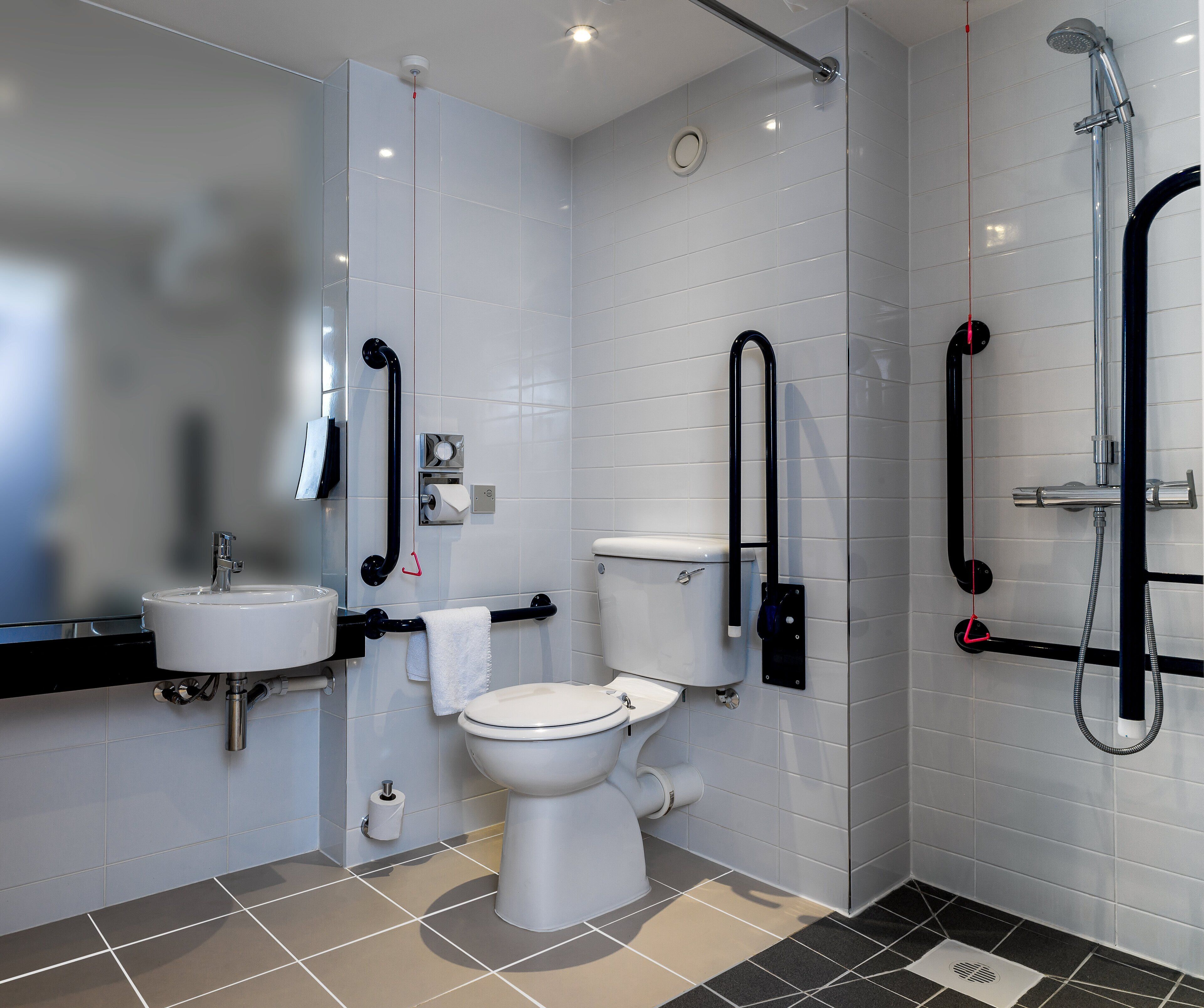 desk, laptop workspace, iron/ironing board, free cots/infant beds