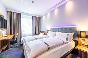 Triple Room | In-room safe, blackout curtains, soundproofing, iron/ironing board