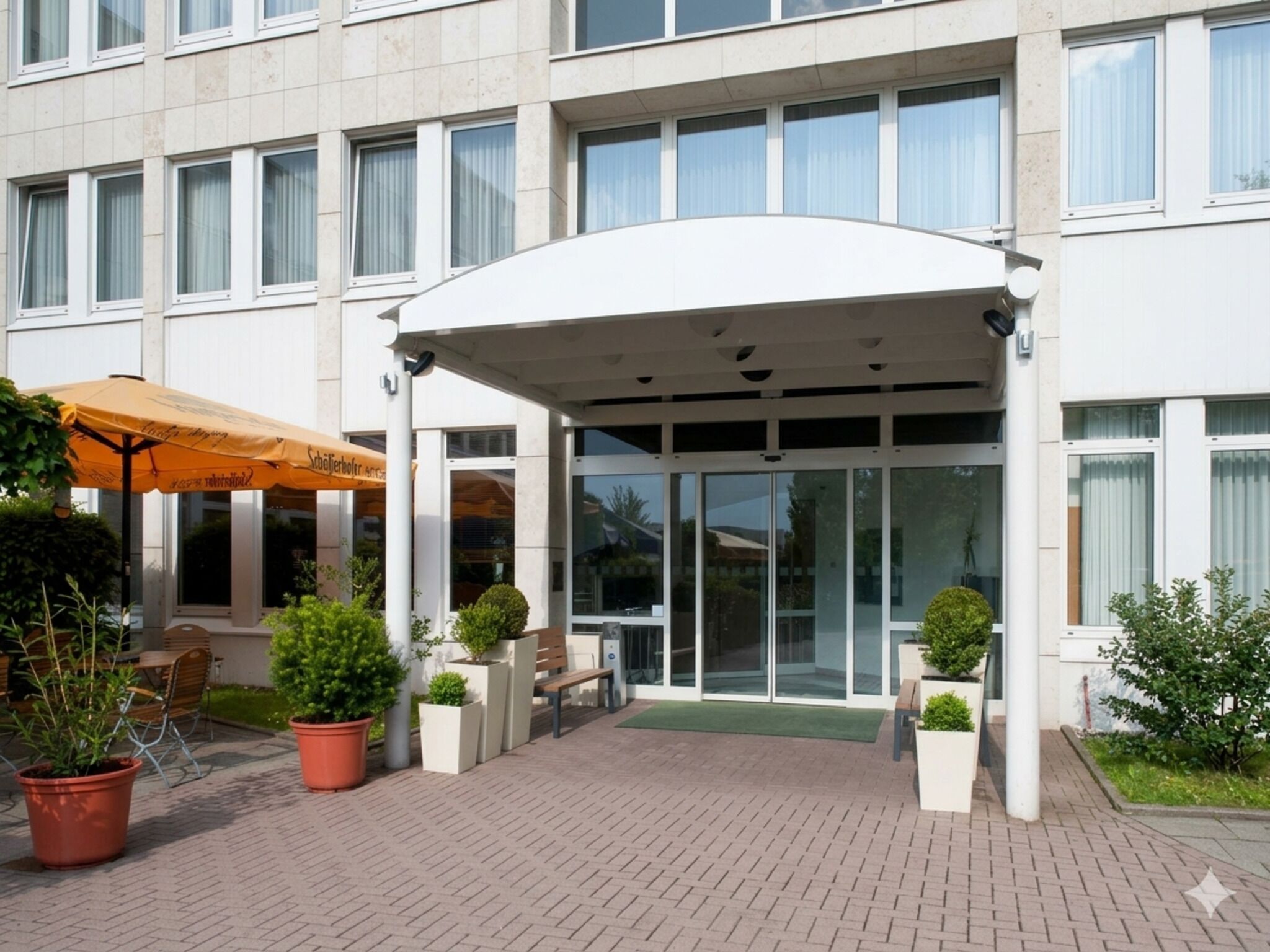 Fassade der Unterkunft