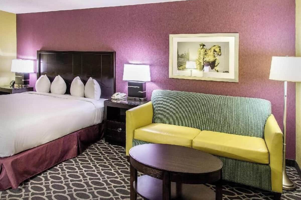 In-room safe, desk, laptop workspace, blackout drapes