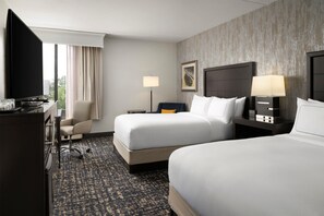 In-room safe, desk, laptop workspace, blackout drapes