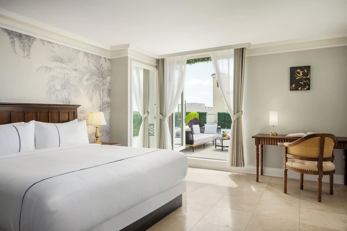 Premium Room, Terrace, Ocean View | Premium bedding, pillowtop beds, in-room safe, desk