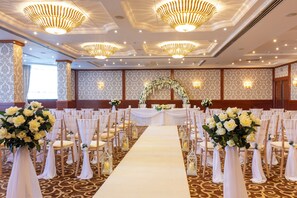 Indoor wedding
