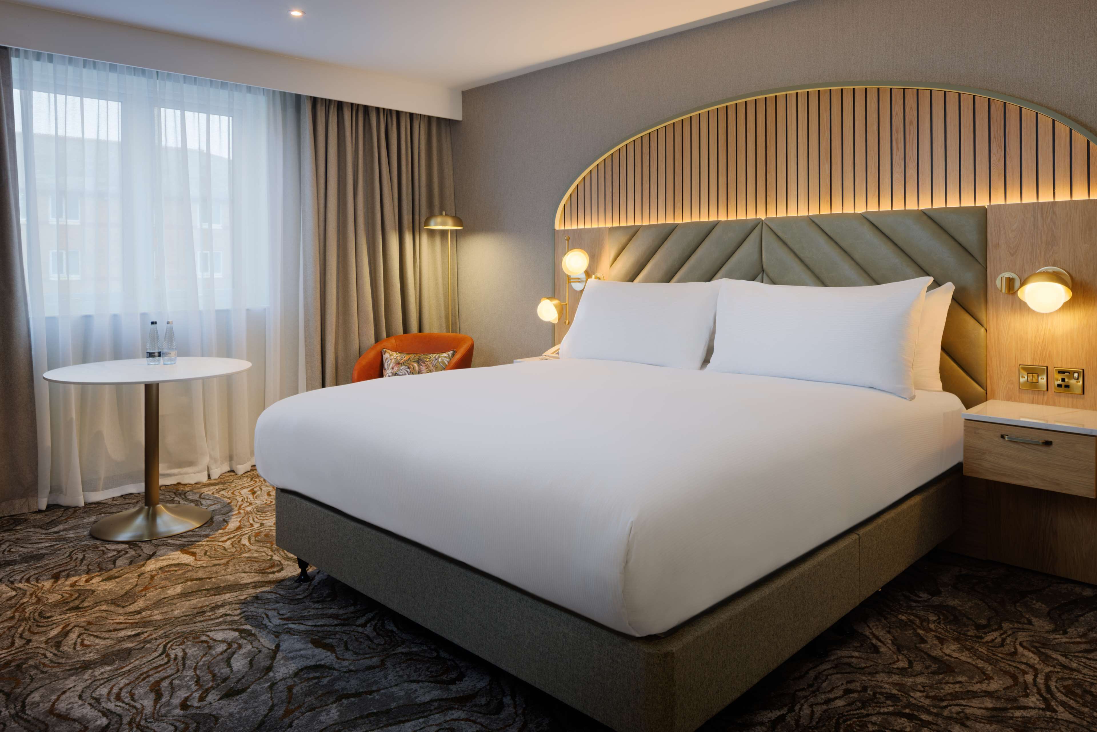 Room, 1 King Bed, Accessible | Iron/ironing board, free cribs/infant beds, free WiFi, bed sheets