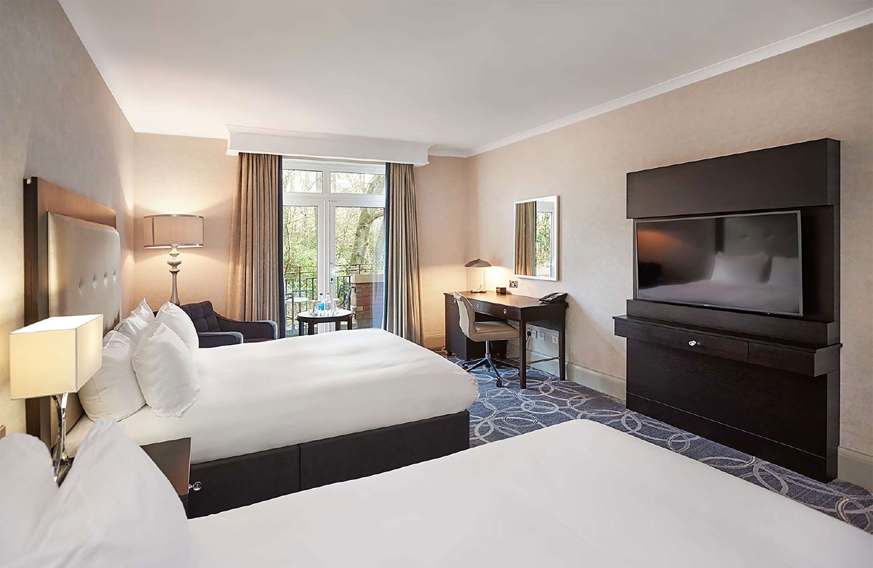 In-room safe, desk, blackout drapes, iron/ironing board