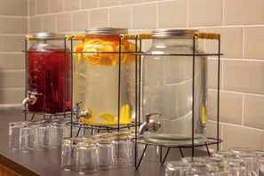 Daily buffet breakfast (GBP 15 per person)