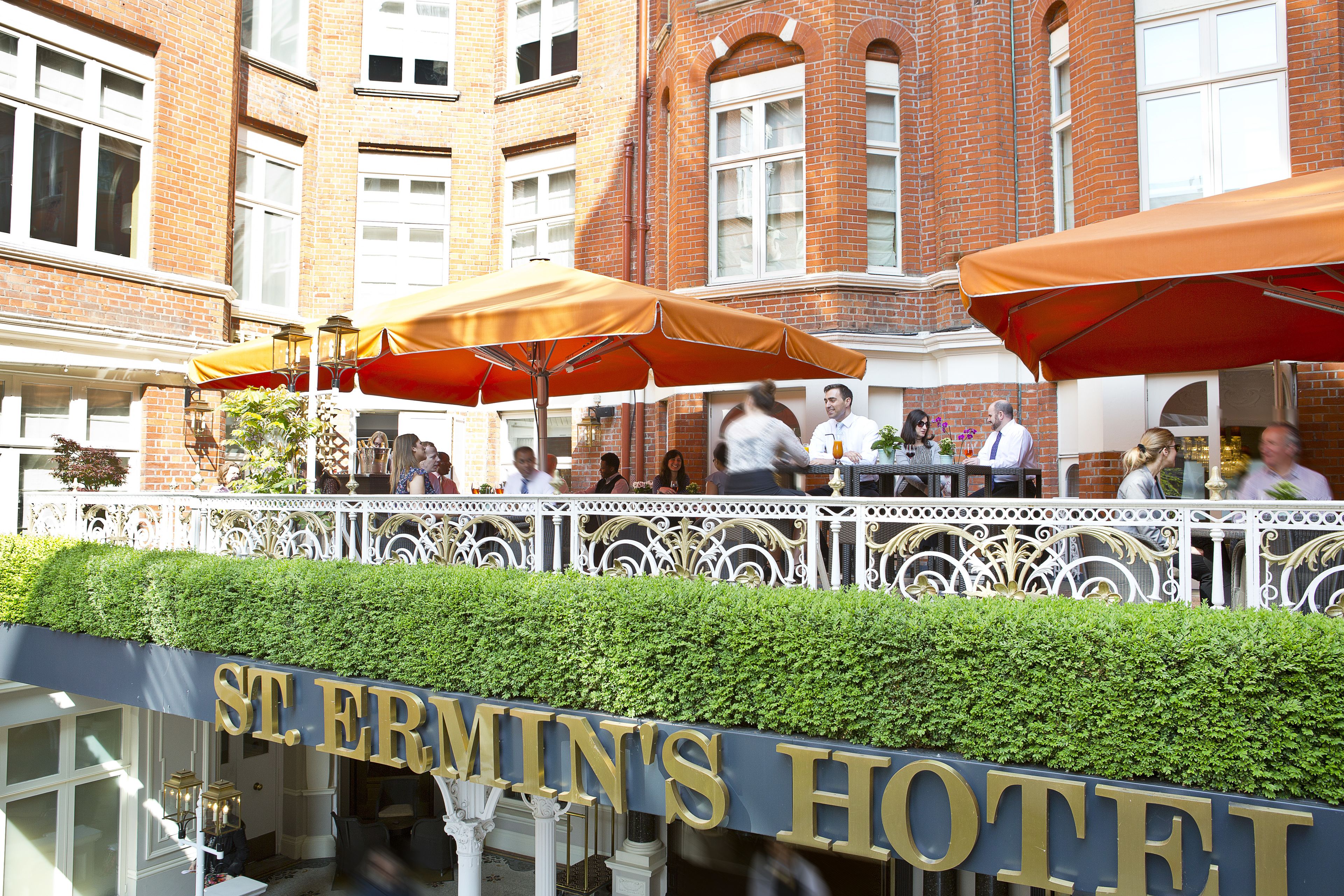 breakfast, lunch, dinner served; garden views