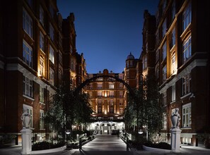 Front of property – evening/night