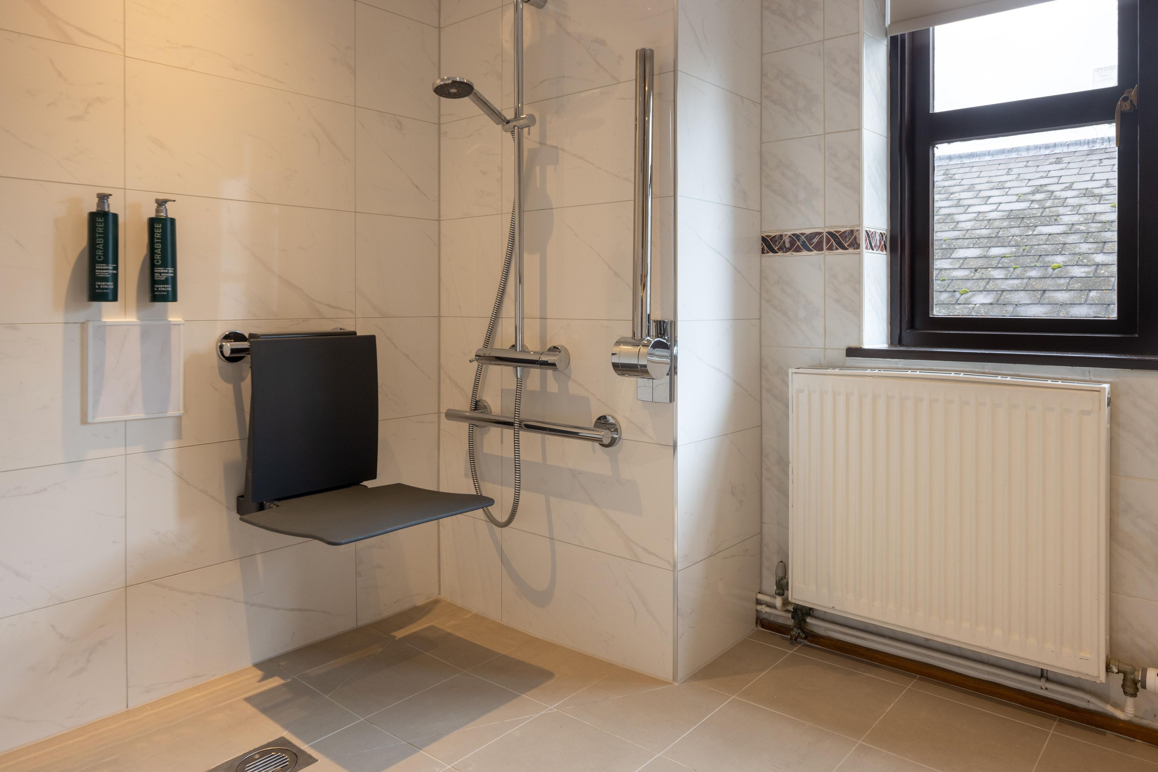 Dusj på badet