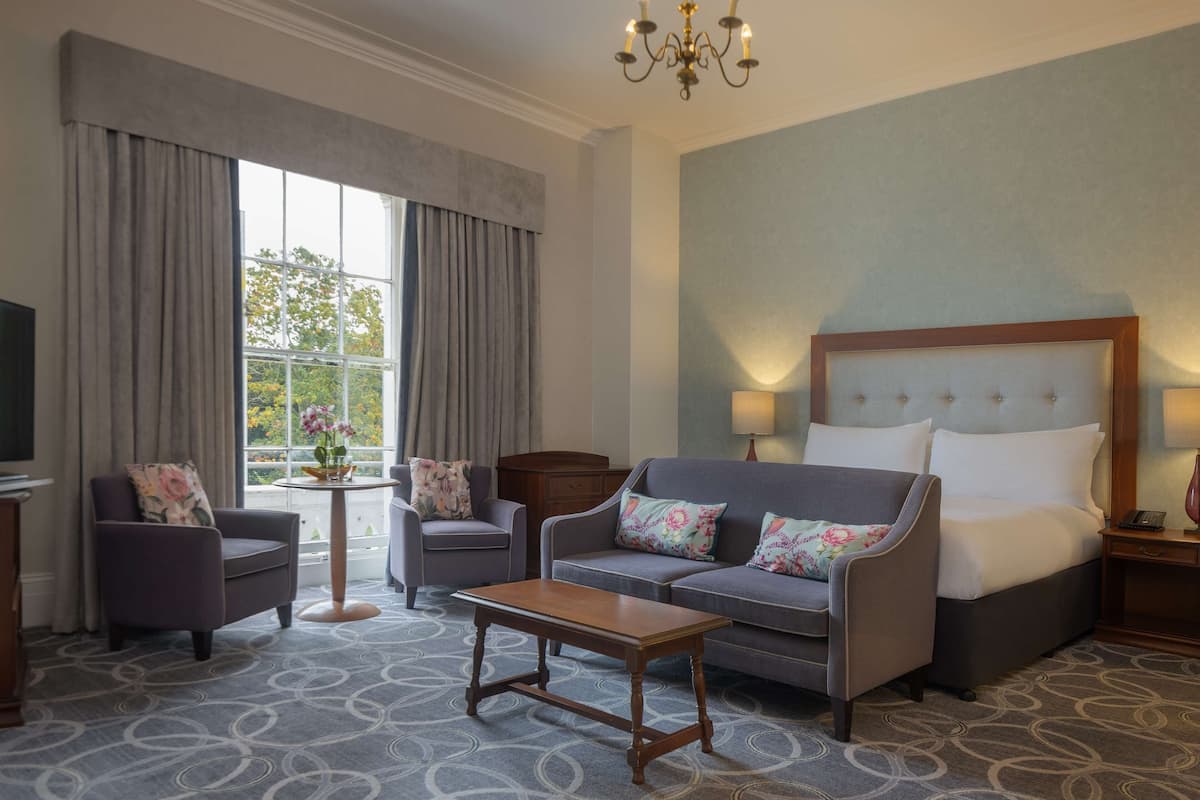 Executive-rum - 1 queensize-säng (Manor House Executive Room) | Egyptiska bomullslakan och sängtillbehör av högsta kvalitet