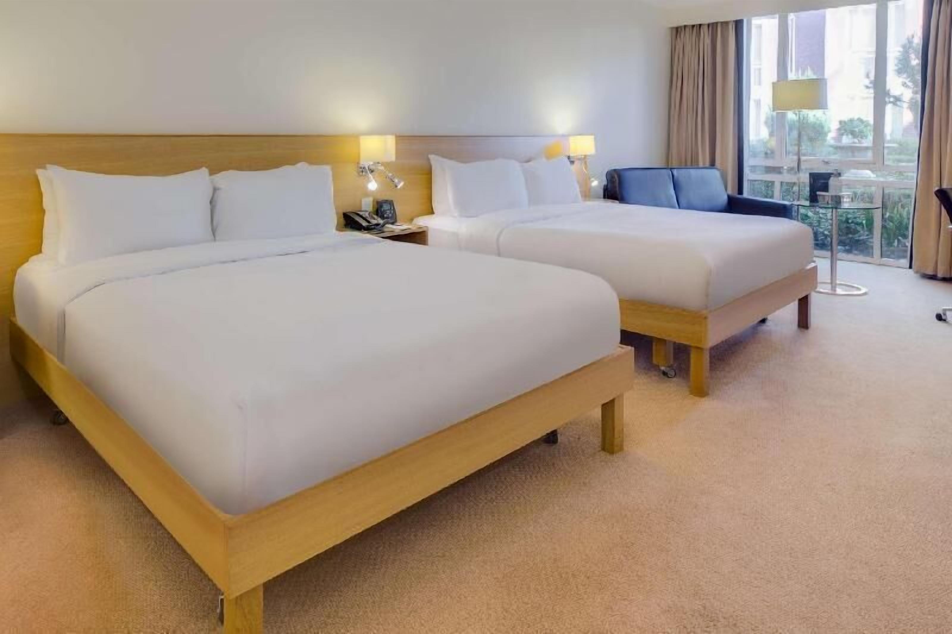 In-room safe, desk, laptop workspace, blackout curtains