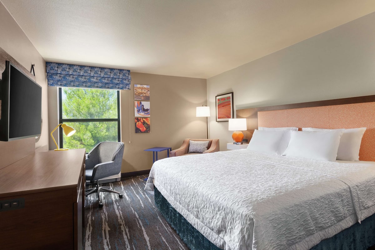 One King Bed, Non-Smoking | Premium bedding, pillowtop beds, in-room safe, individually decorated