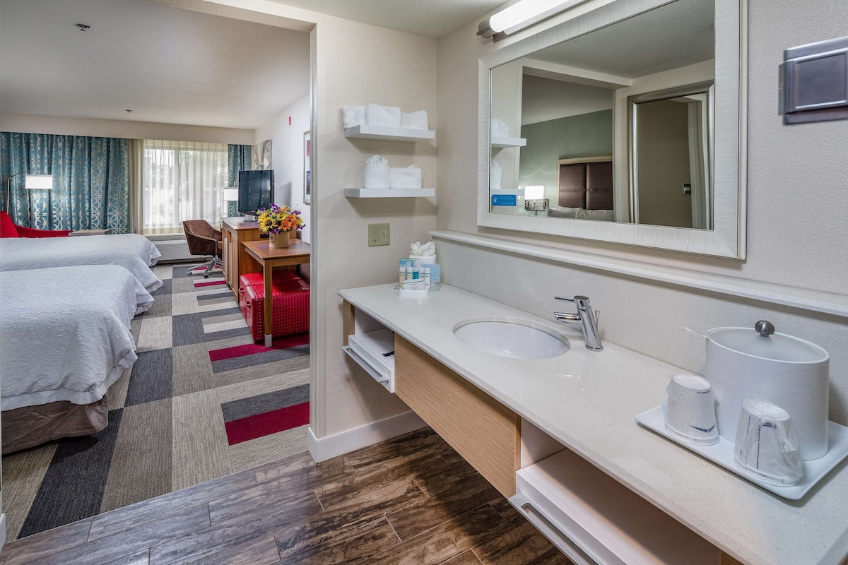 In-room safe, desk, blackout curtains, iron/ironing board