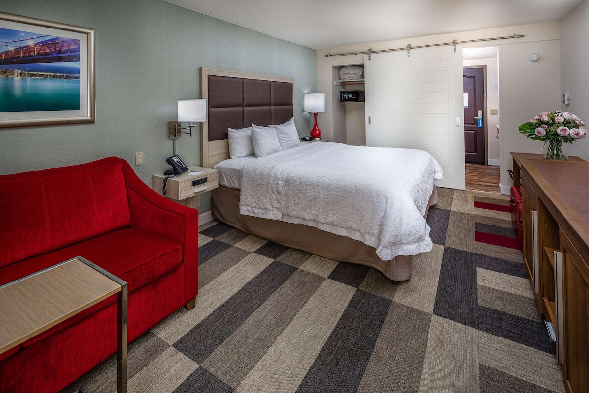 In-room safe, desk, blackout curtains, iron/ironing board