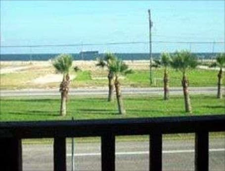 Balcony view. Knights Inn Corpus Christi at North Beach