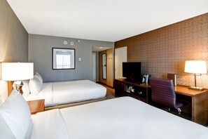 Room, 2 Queen Beds | In-room safe, iron/ironing board, free WiFi, bed sheets