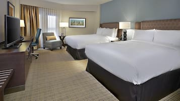Room, 2 Queen Beds | Hypo-allergenic bedding, in-room safe, desk, laptop workspace
