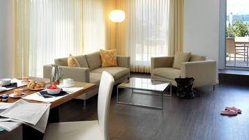 100-cm LED TV with cable channels, TV